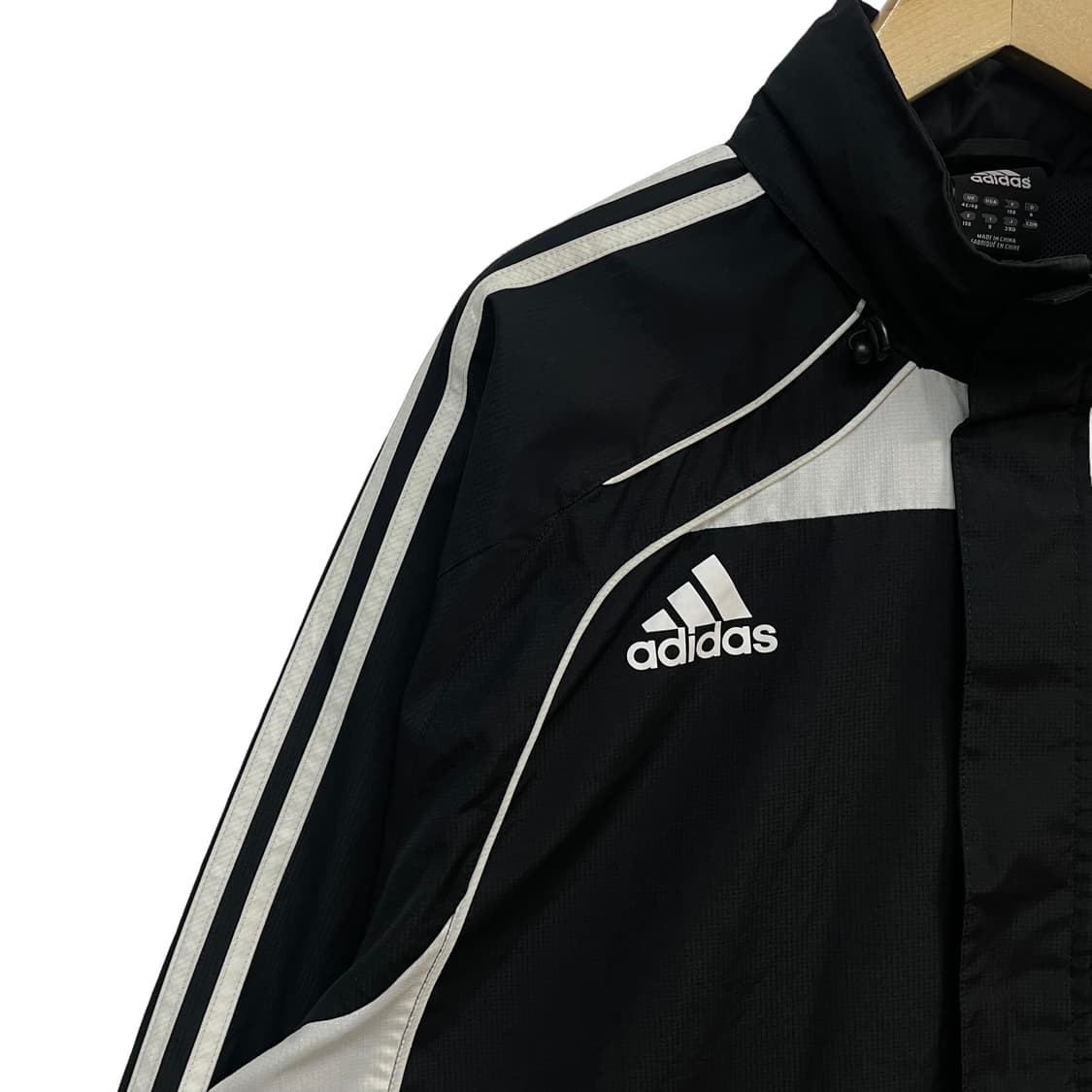 아디다스 올드스쿨 흰검 바람막이 자켓 상품이미지4