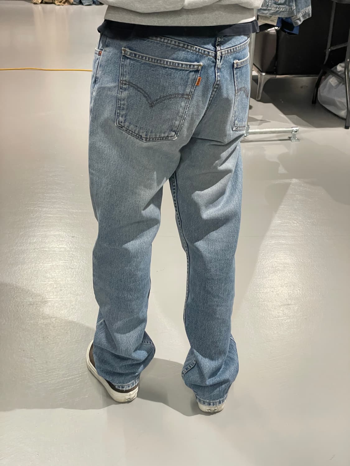 90’s 리바이스 오렌지탭 615 데님 팬츠   상품이미지3