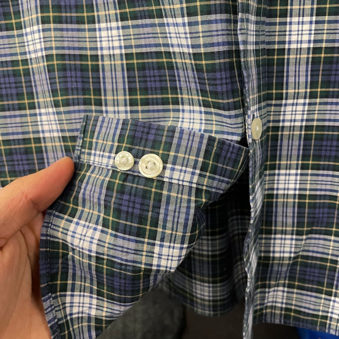 00s L.L. Bean 엘엘빈 클래식 멀티 체크 셔츠 상품이미지6