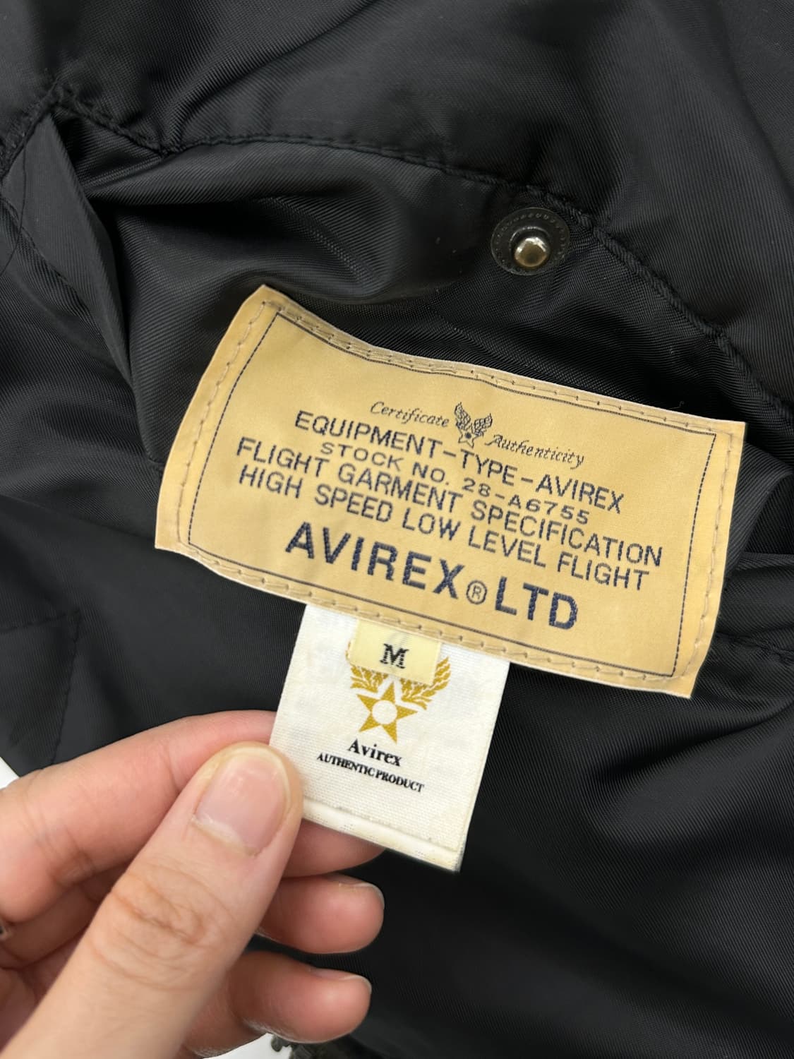 Avirex shirring skull reversible flight  상품이미지9