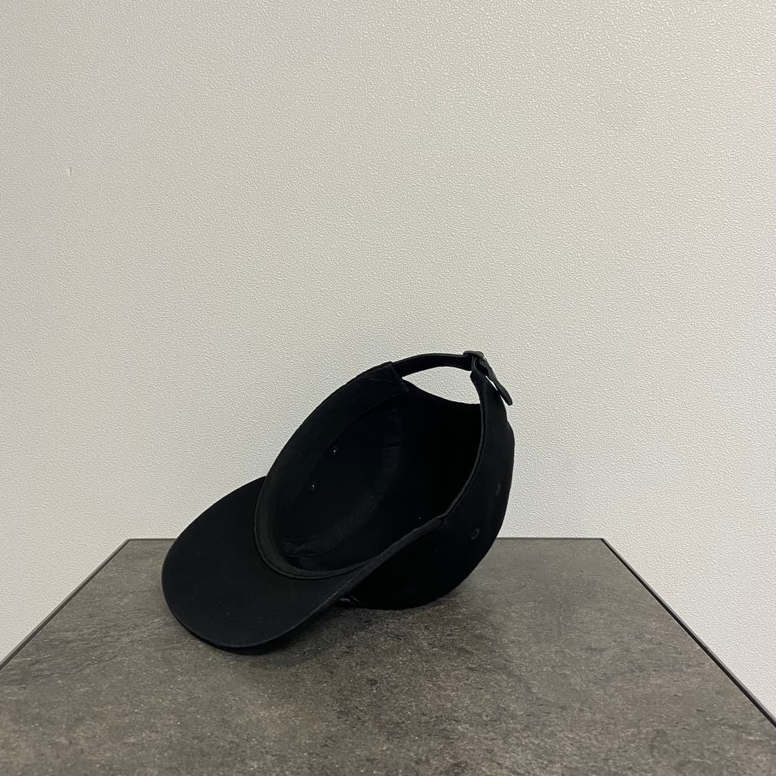 슈프림 워시드 블랙 박스로고 캠프캡 모자 상품이미지6