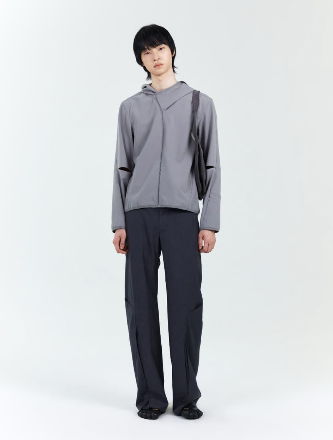 (M) 누마레 후드집업 그레이  상품이미지1