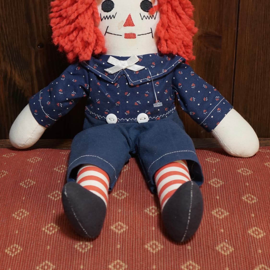 vintage Raggedy Ann  핸드메이드 인형 상품이미지3