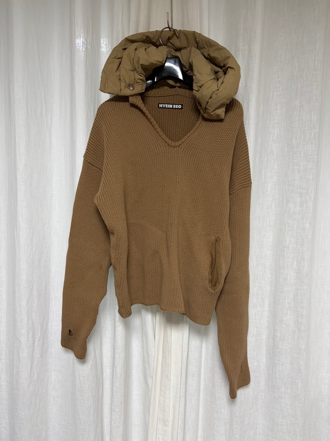 혜인서 후드 니트 2 사이즈 상품이미지2