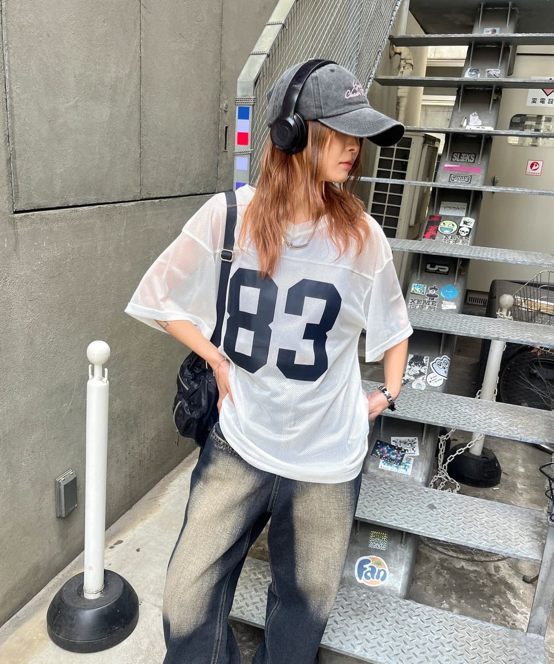 WHO'S WHO gallery Numbering Mesh Top 상품이미지3