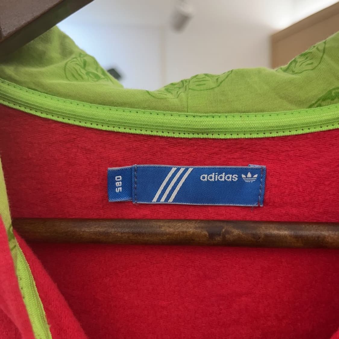 아디다스 Y2K 레트로 00's 네온컬러 후드집업 85 C07723 상품이미지5
