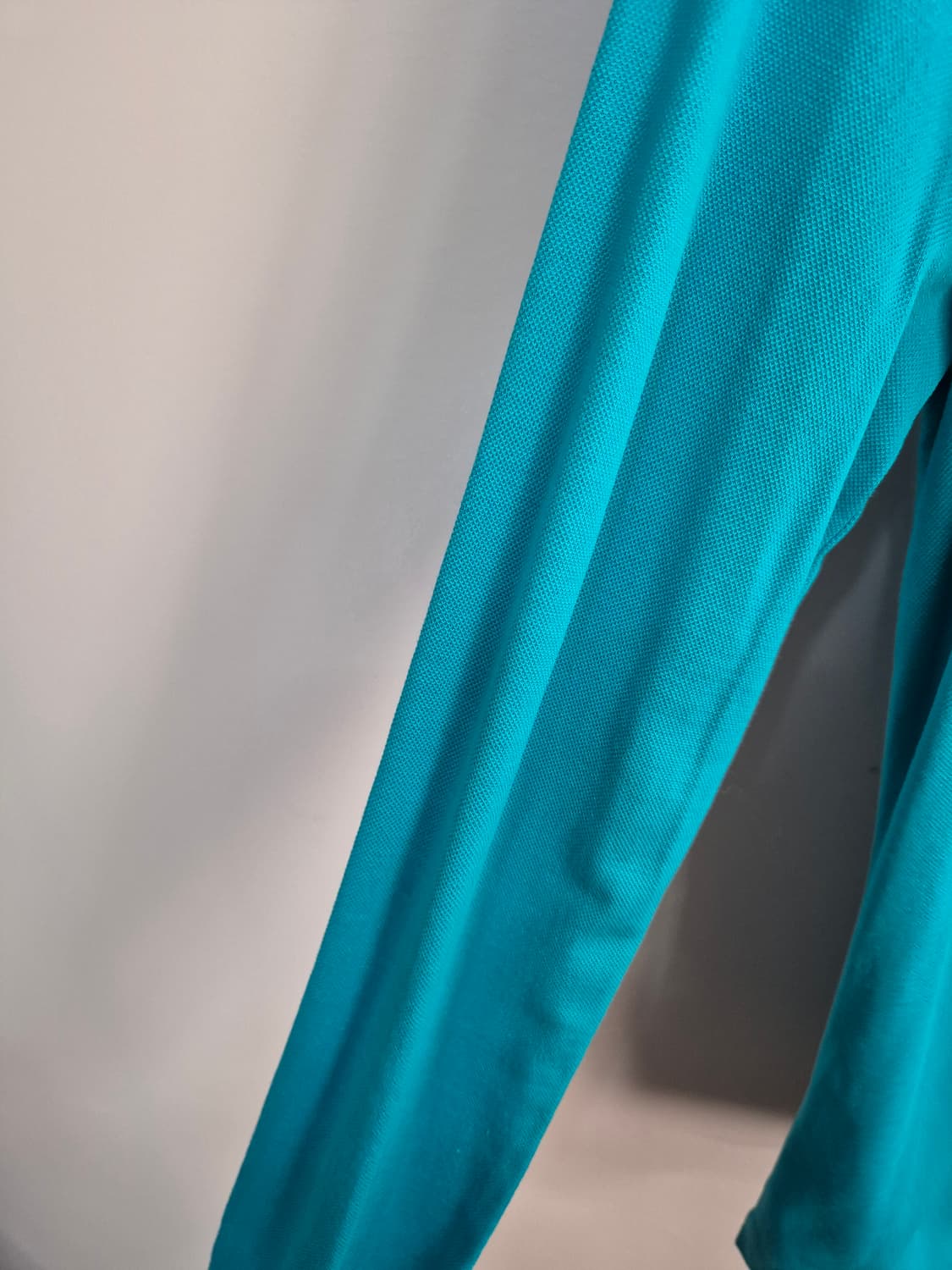 먼싱웨어 여성용 긴팔 폴로티 셔츠 블루/화이트 상품이미지4