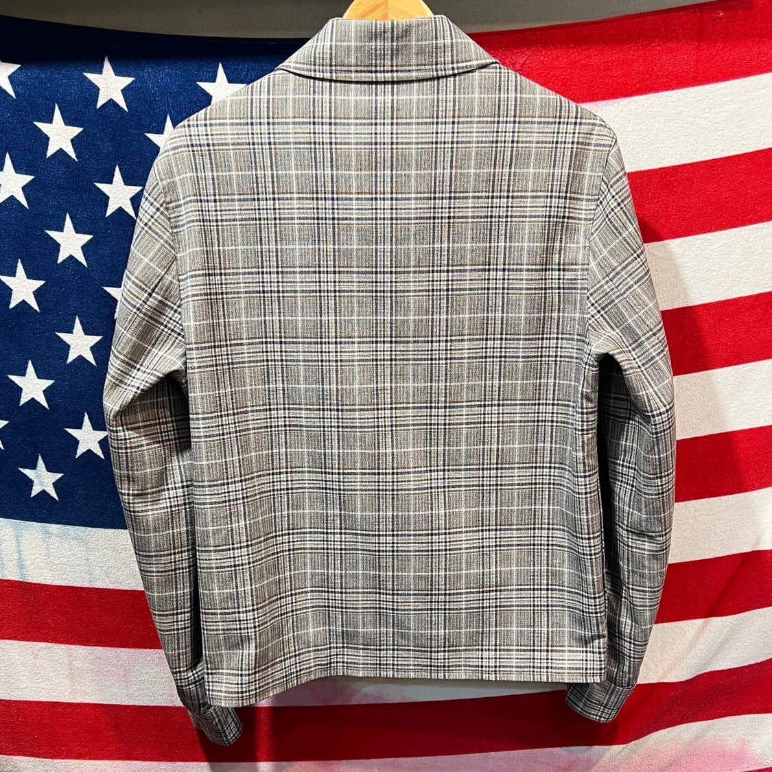 자라 체크 자켓 상품이미지2