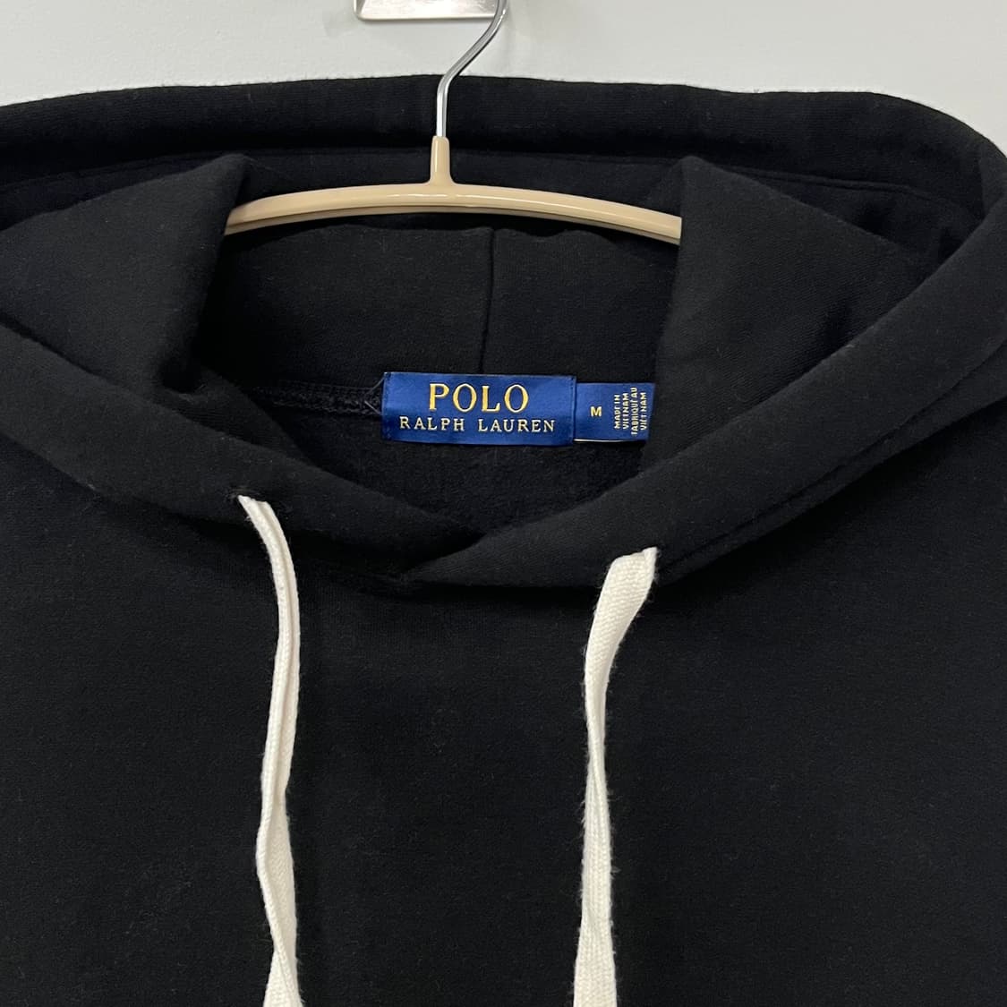 폴로 랄프로렌 신형 화이트 포니 블랙 후드티 상품이미지5