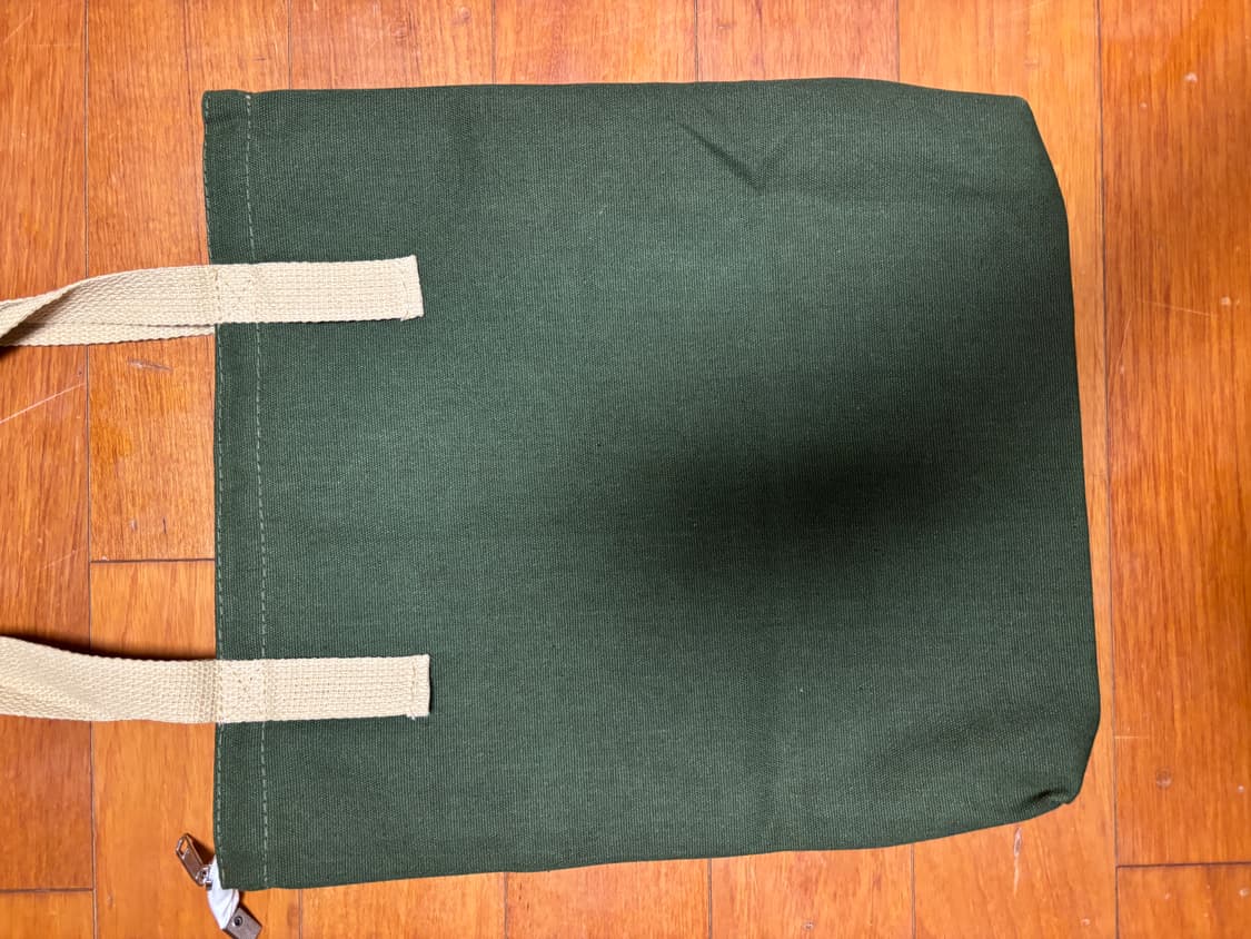 에코백 그린 새거 상품이미지3