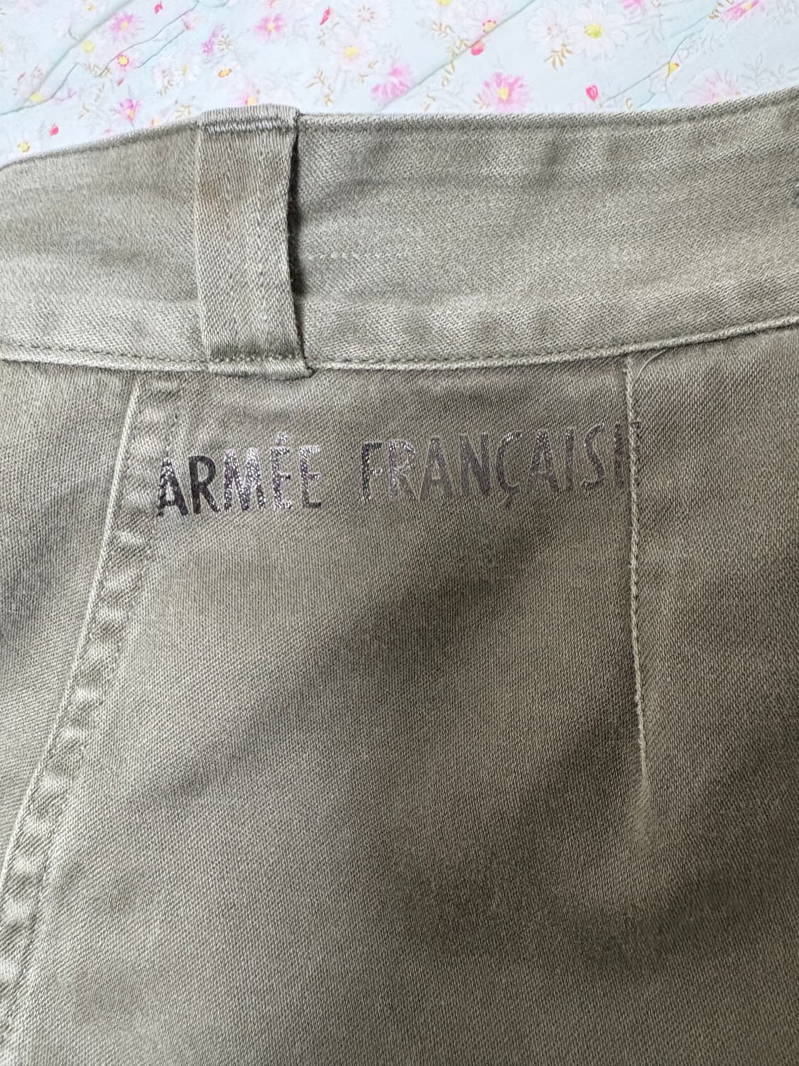 70s 프랑스군 M-64 보급 카고 팬츠 상품이미지5