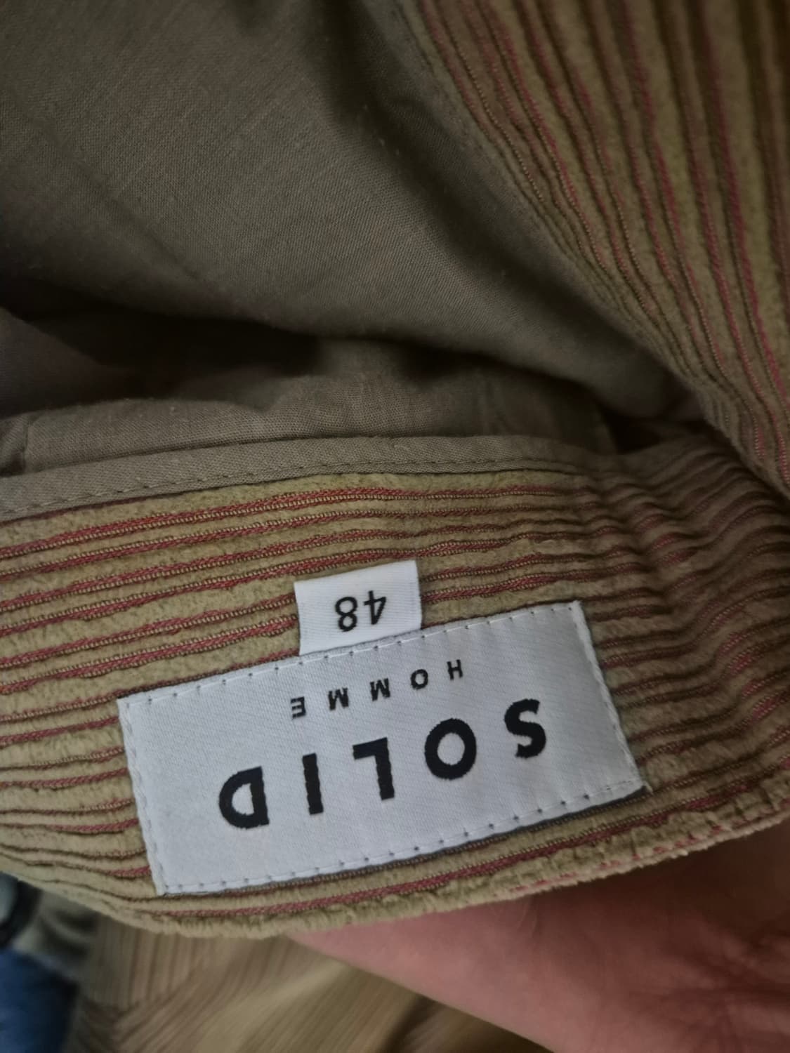 솔리드옴므 코듀로이 셋업 판매  상품이미지4