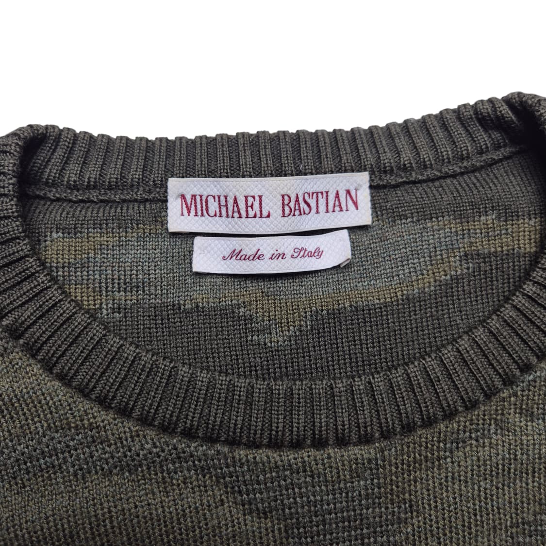 [S] 마이클바스티안 패턴니트 Italy 상품이미지6