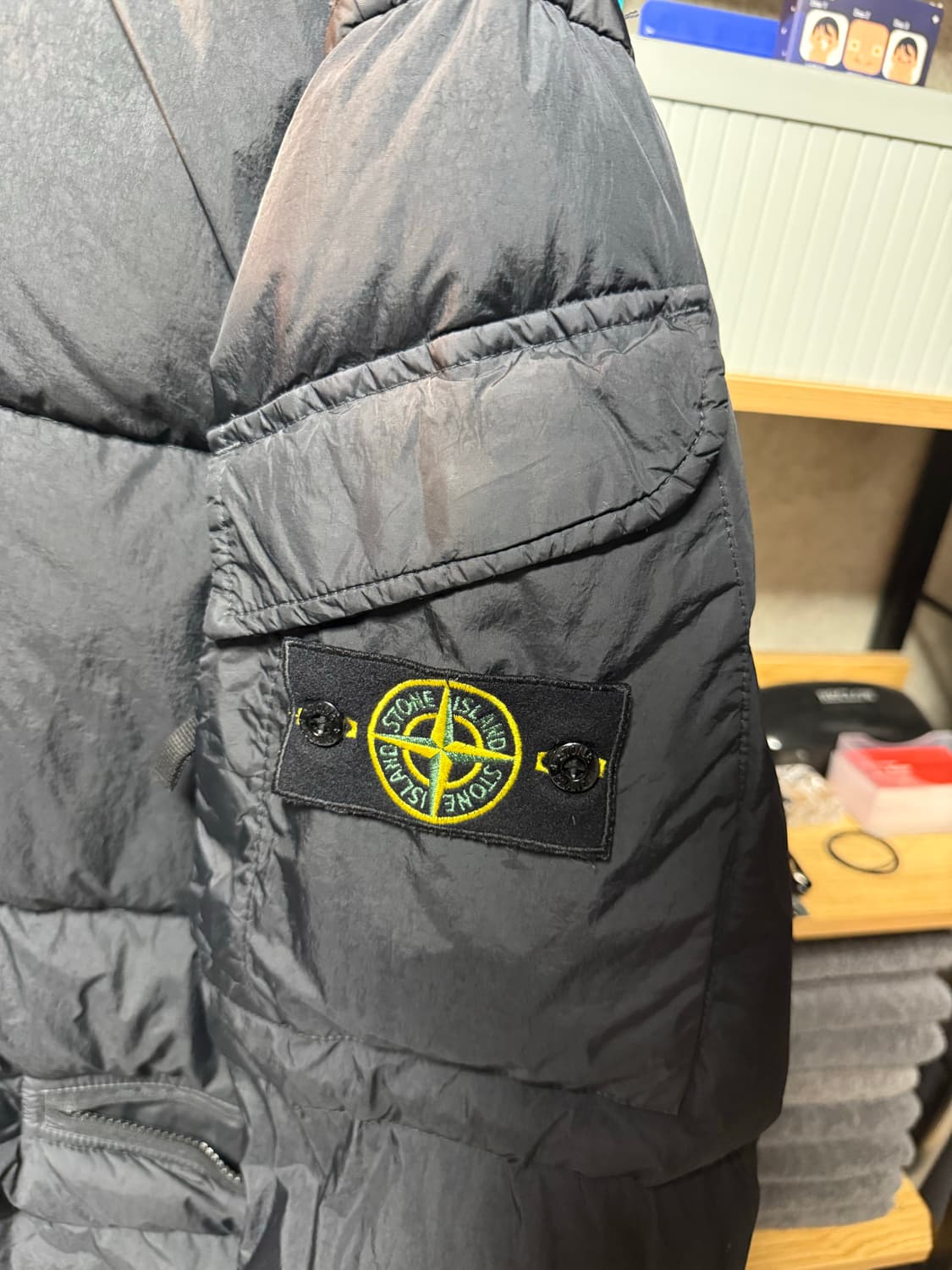 스톤아일랜드 크링클랩스 패딩 상품이미지2