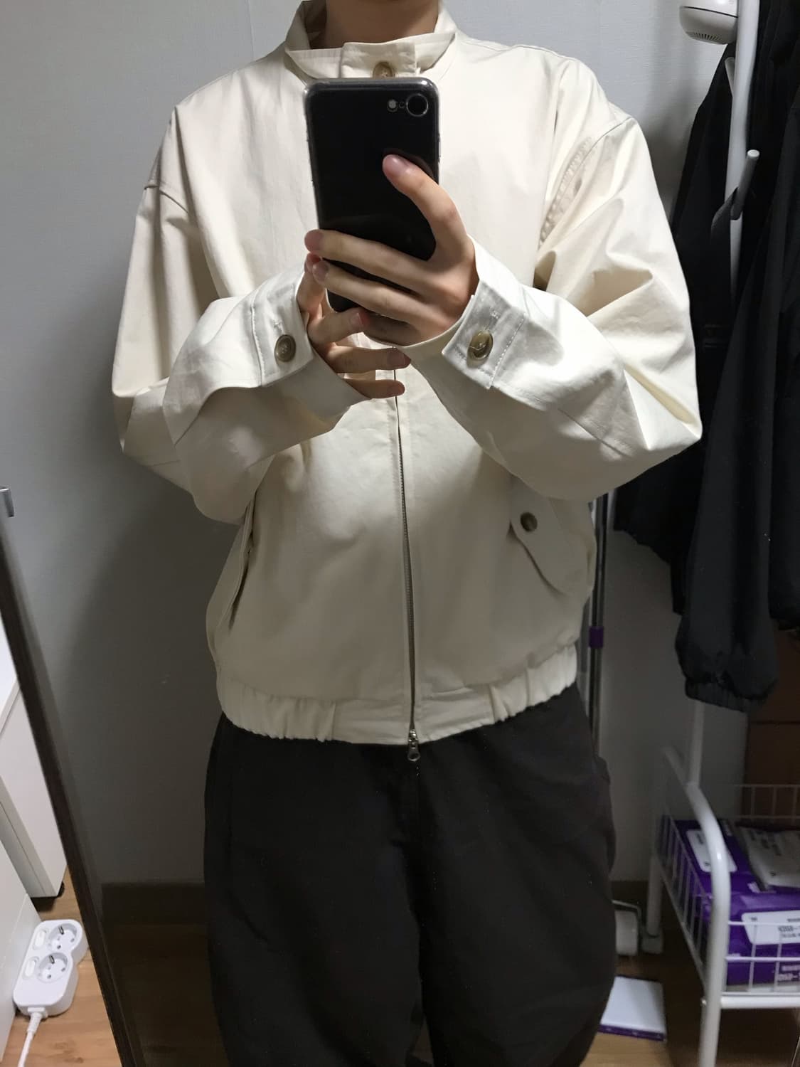 아이보리 자켓 상품이미지3