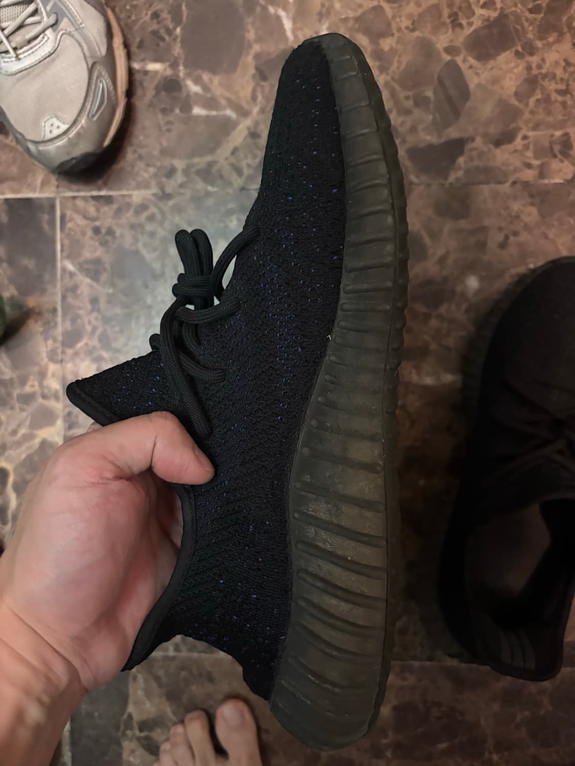 이지부스트 350 v2 다즐링블루 285 상품이미지3