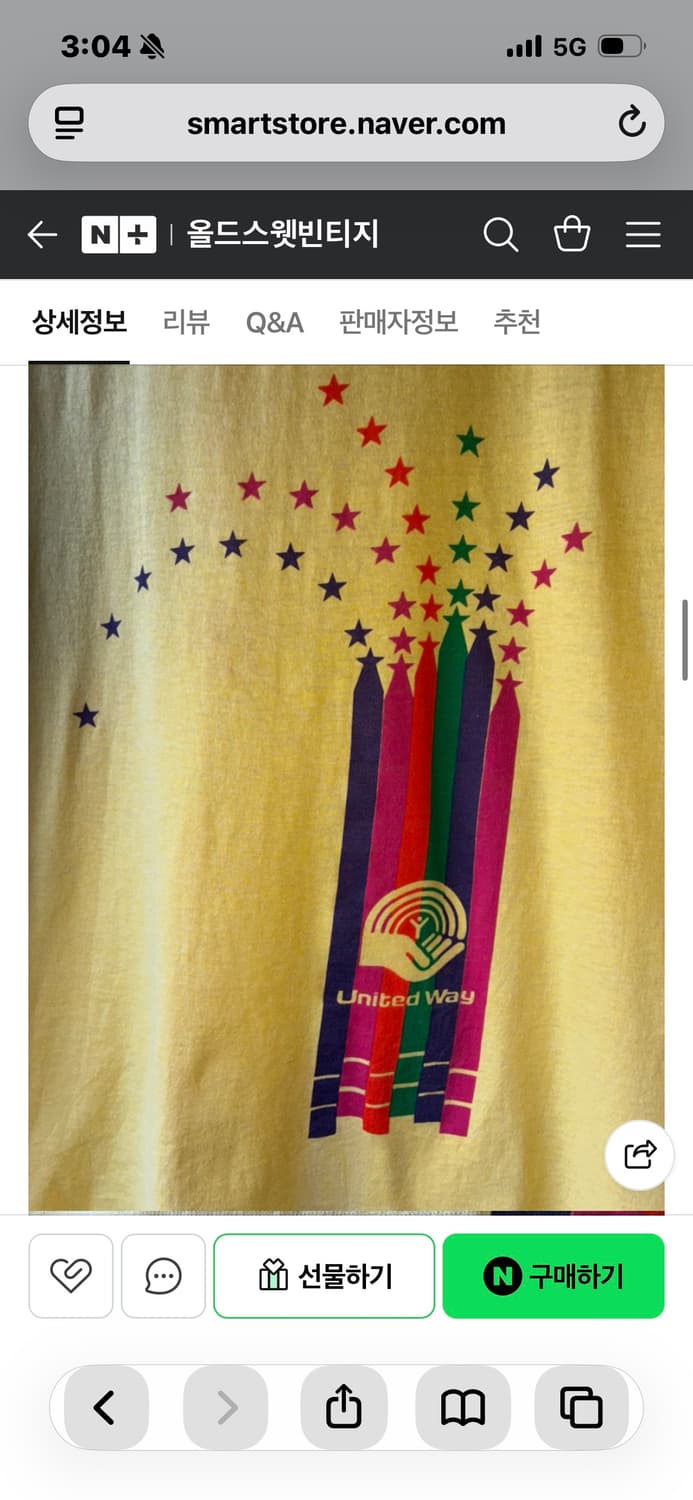 80’s Graphic T-shirt Made in U.S.A 상품이미지6