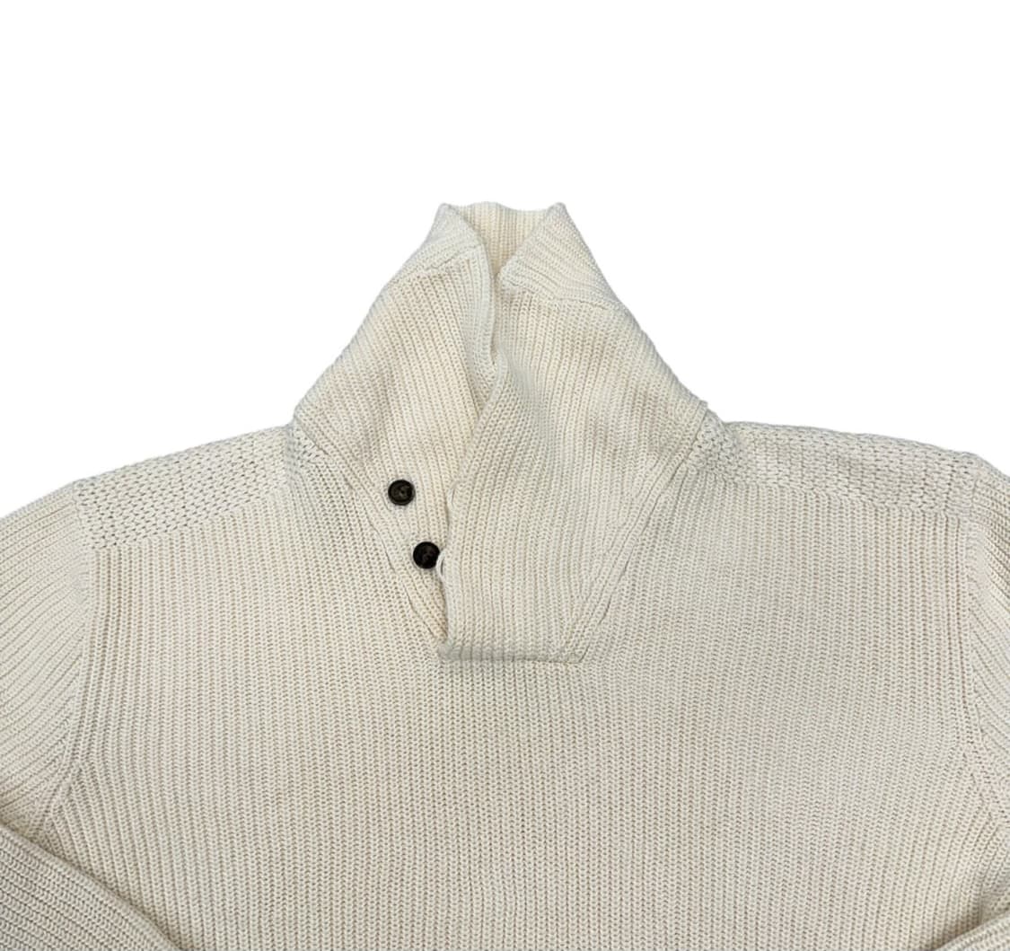 폴로 랄프로렌 숄카라 니트 아이보리 L 상품이미지2