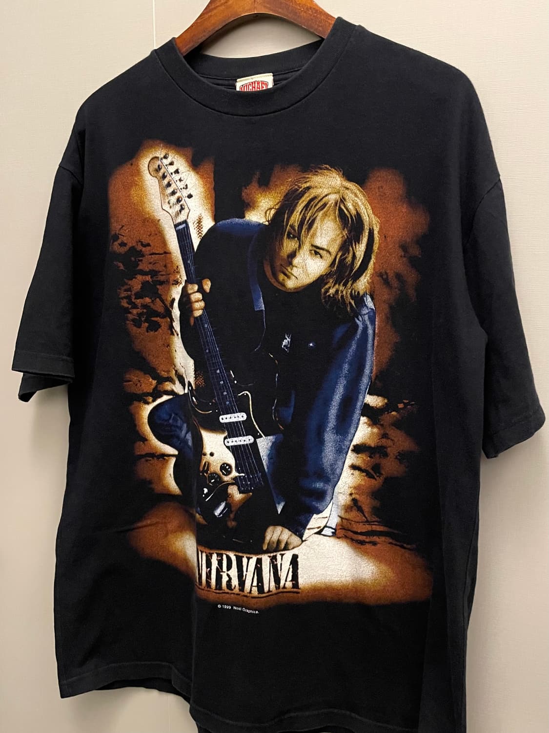 (XL)90s Nirvana 너바나 커트코베인 빈티지 밴드티셔츠 상품이미지3