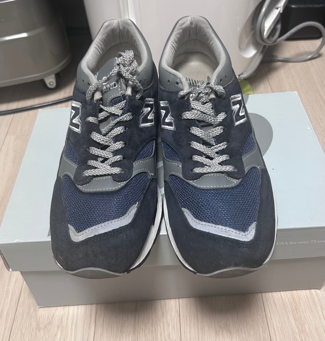 뉴발란스 1500 메이드 인 UK 네이비 275사이즈 판매 상품이미지3