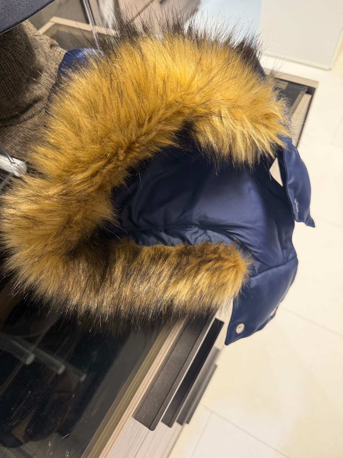 🏀 Supreme x Jordan Fur Puffer Jacket na 상품이미지4