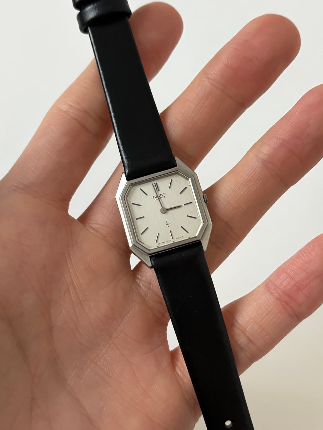 1980s Silver Octagon Case Ladies Quartz 상품이미지2