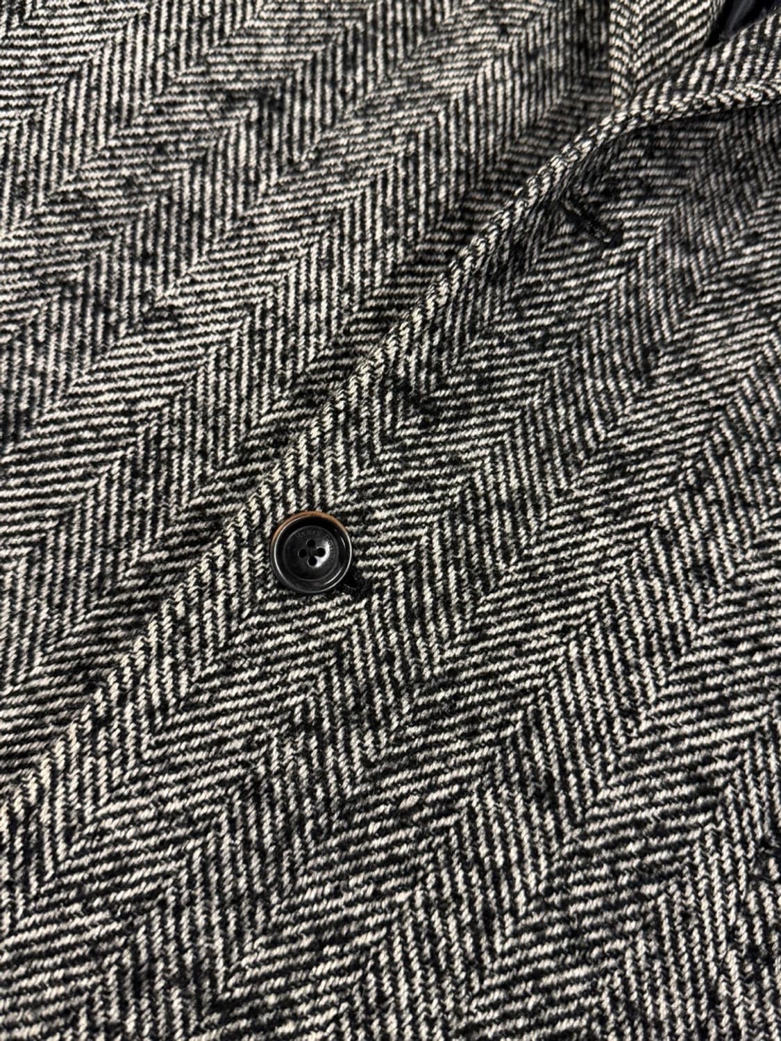 헨리코튼 헤링본 트위드 맥코트 남성95 상품이미지7