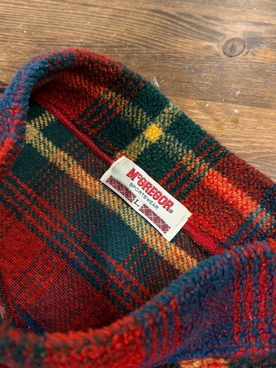 맥그리거 플리스 풀오버 남성100 상품이미지5