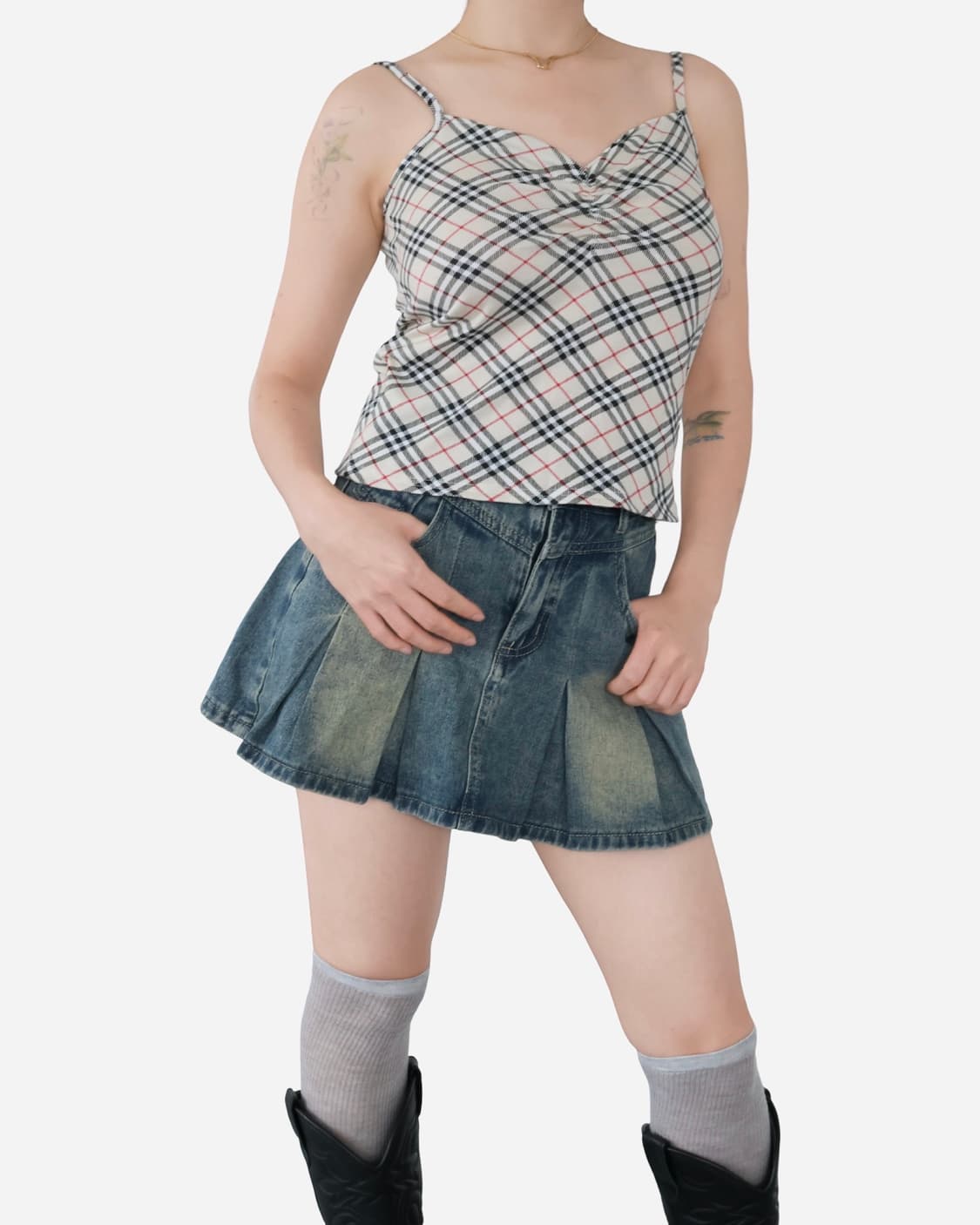 Burberry Vintage Check Sleeveless Top 상품이미지3