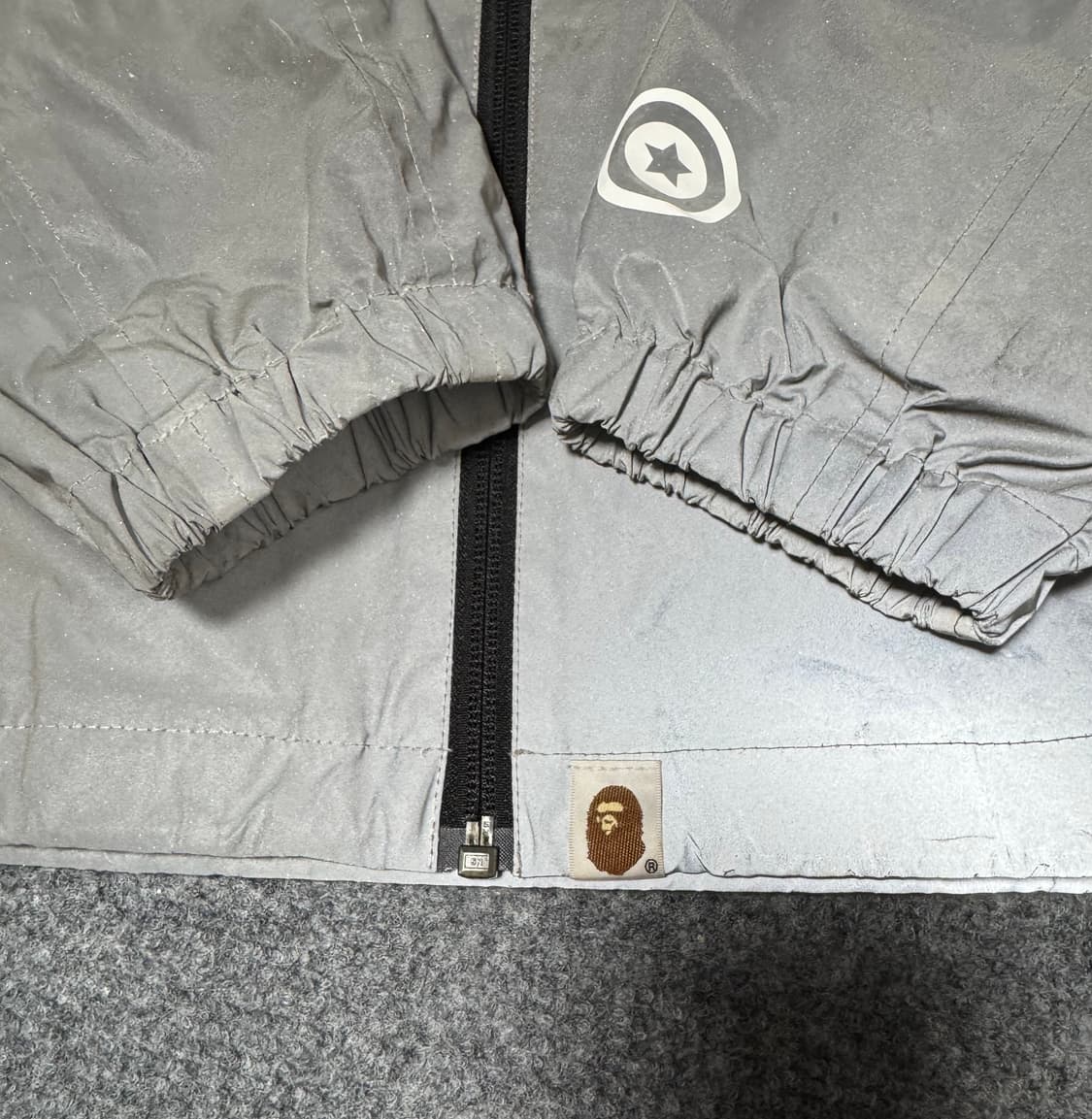 (실버) 베이프 리플렉터 샤크자켓 #bape #바람막이 #샤크 #스카치 상품이미지9