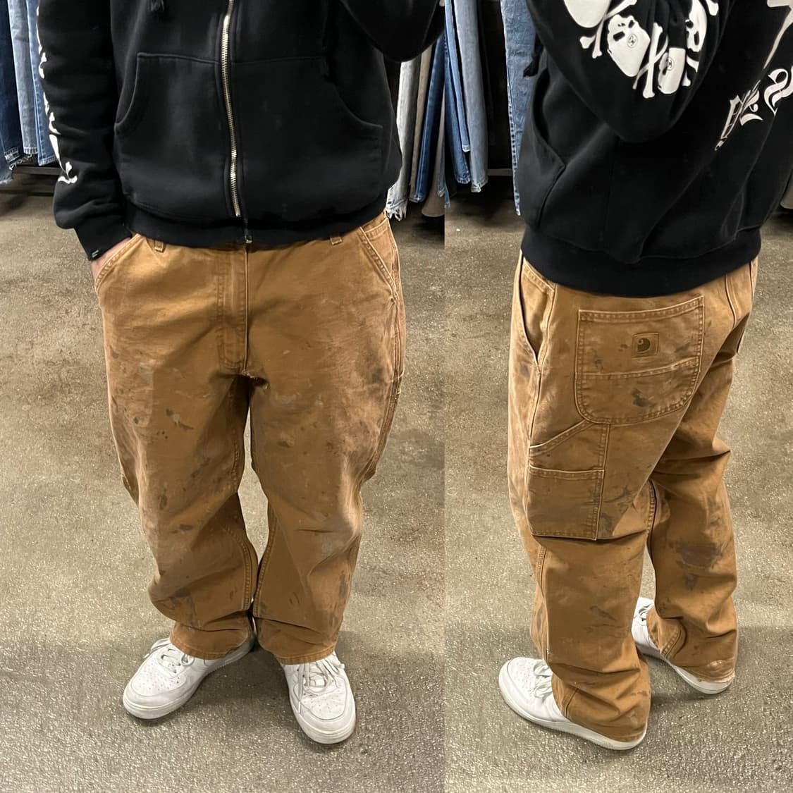 Carhartt 페인트 카펜터 팬츠 (34“) 상품이미지8