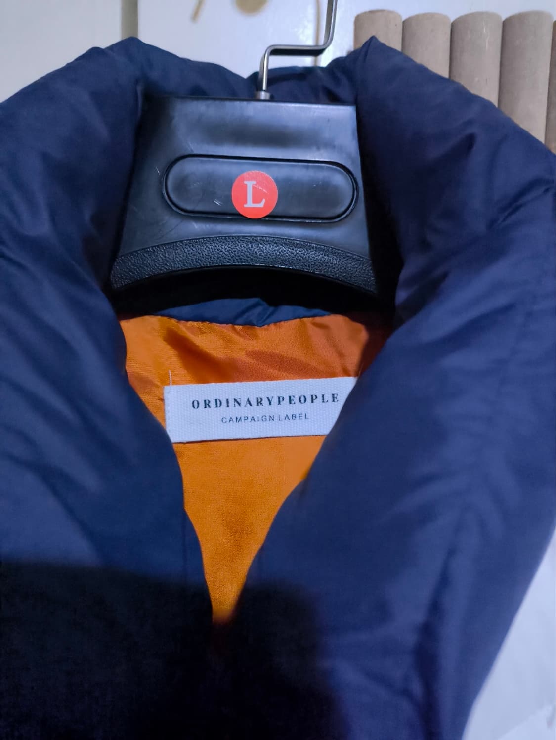 오디너리피플 컬러블럭 백투더 80 패딩 상품이미지4