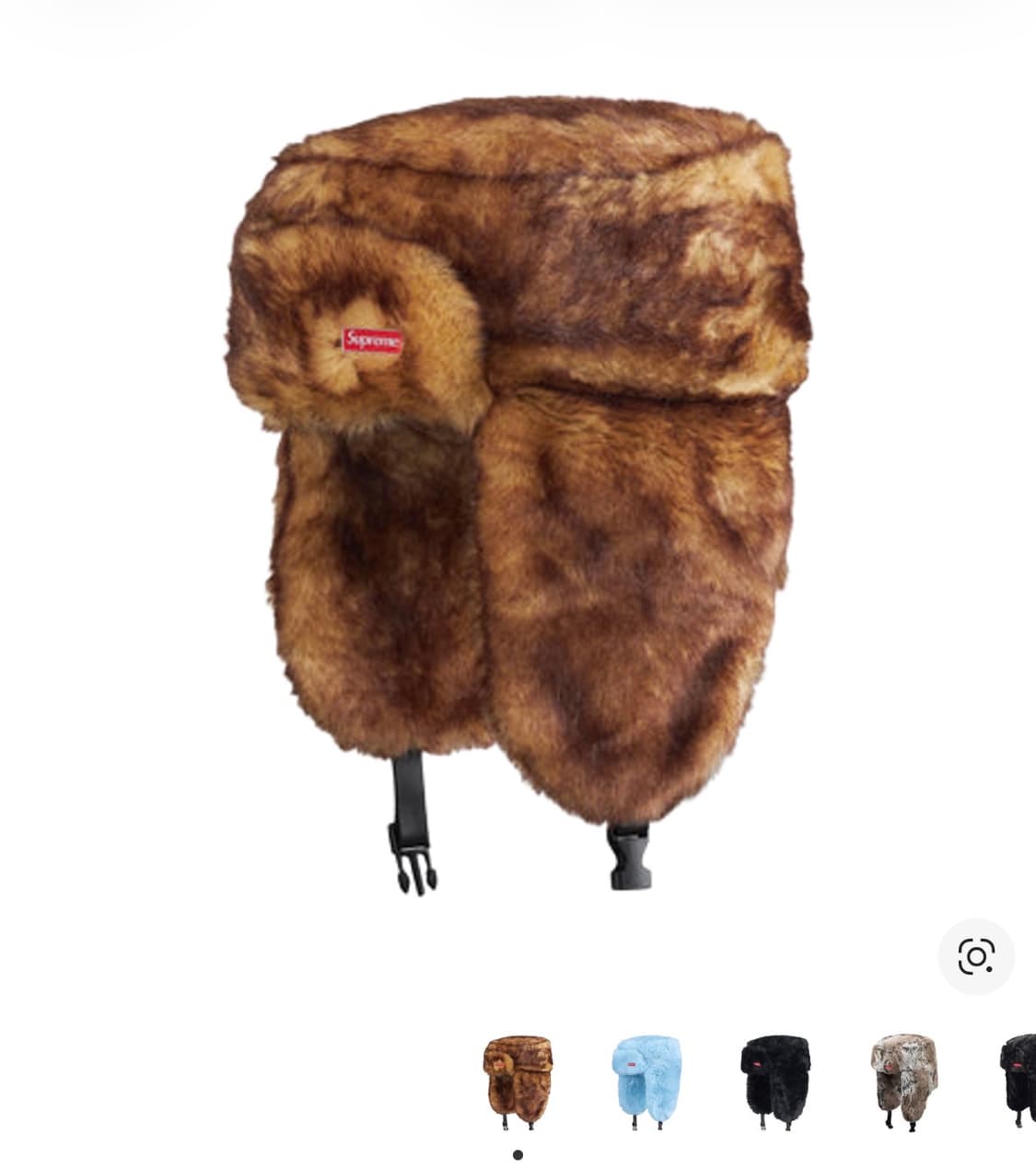 슈프림 우샨카햇 털 모자 브라운 상품이미지1