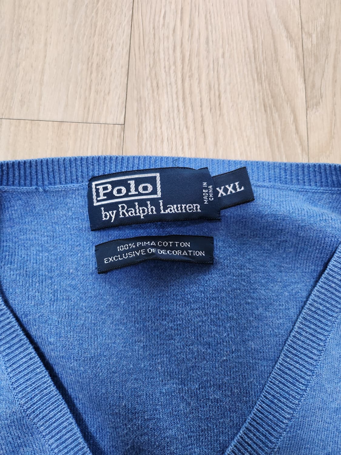 폴로랄프로렌 브이넥니트 (XXL 상품이미지7