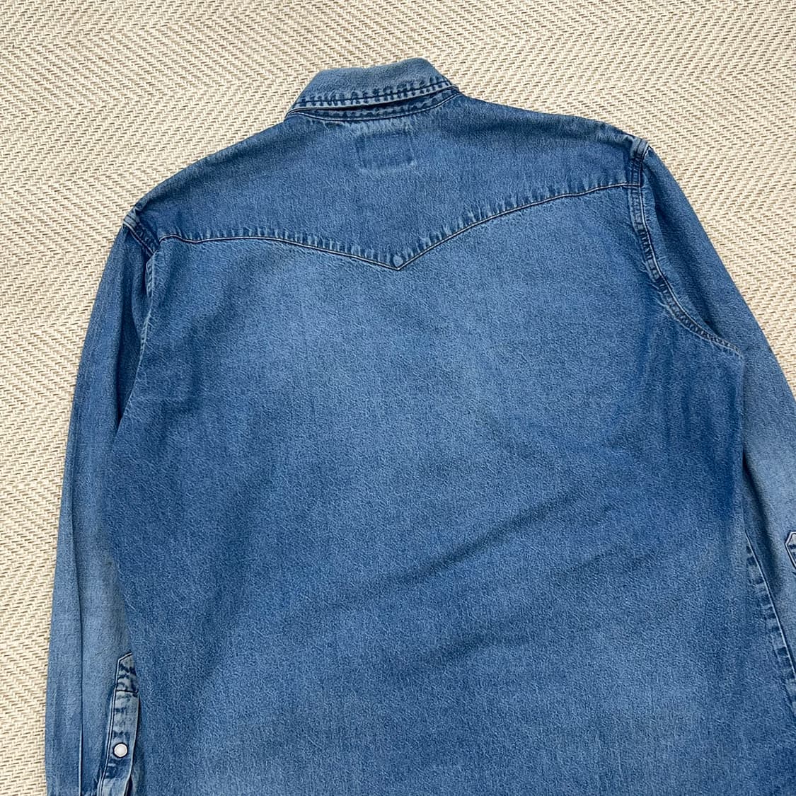 랭글러 데님 셔츠 r2608 상품이미지4