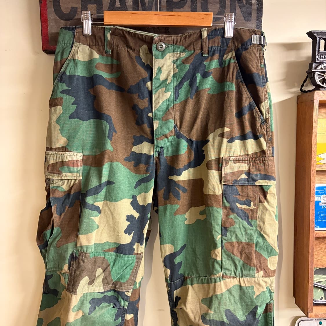 US Woodland BDU Pants M-L Size 260505-3 상품이미지2