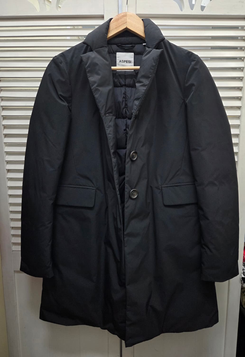 아스페시 덕다운 패딩 코트 상품이미지2