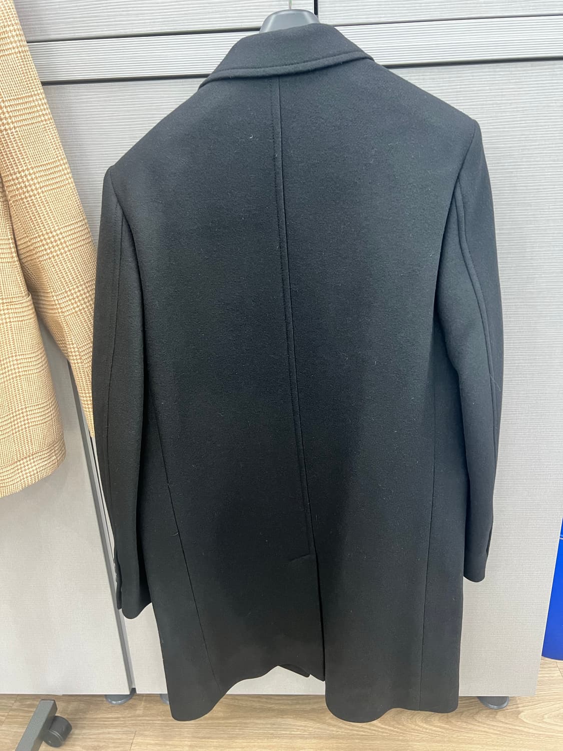 ami 아미 울 코트 블랙 상품이미지7