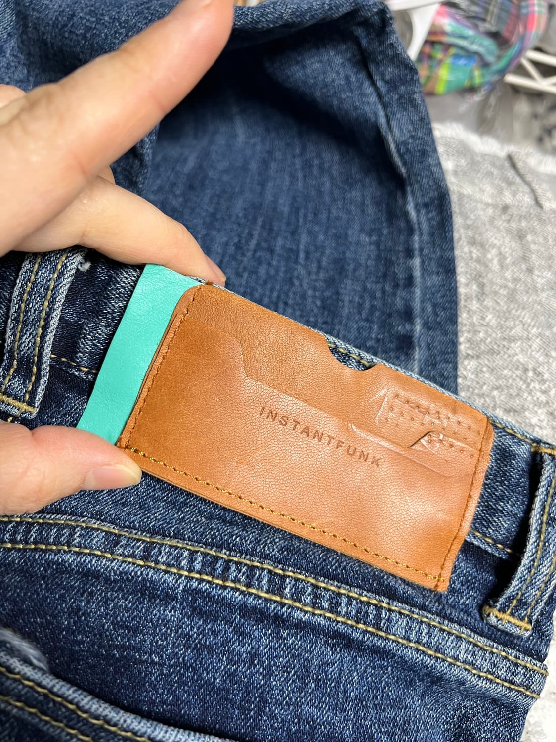 인스턴트펑크 부츠컷 데님 팬츠 1사이즈 상품이미지10