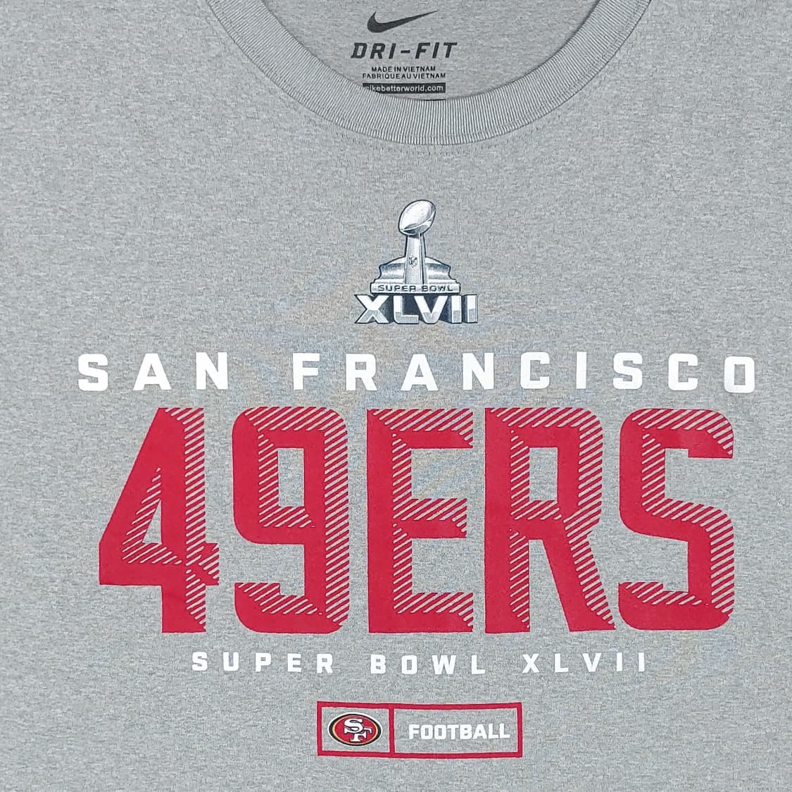 나이키 NFL 샌프란시스코 반팔 티셔츠 XL 상품이미지3