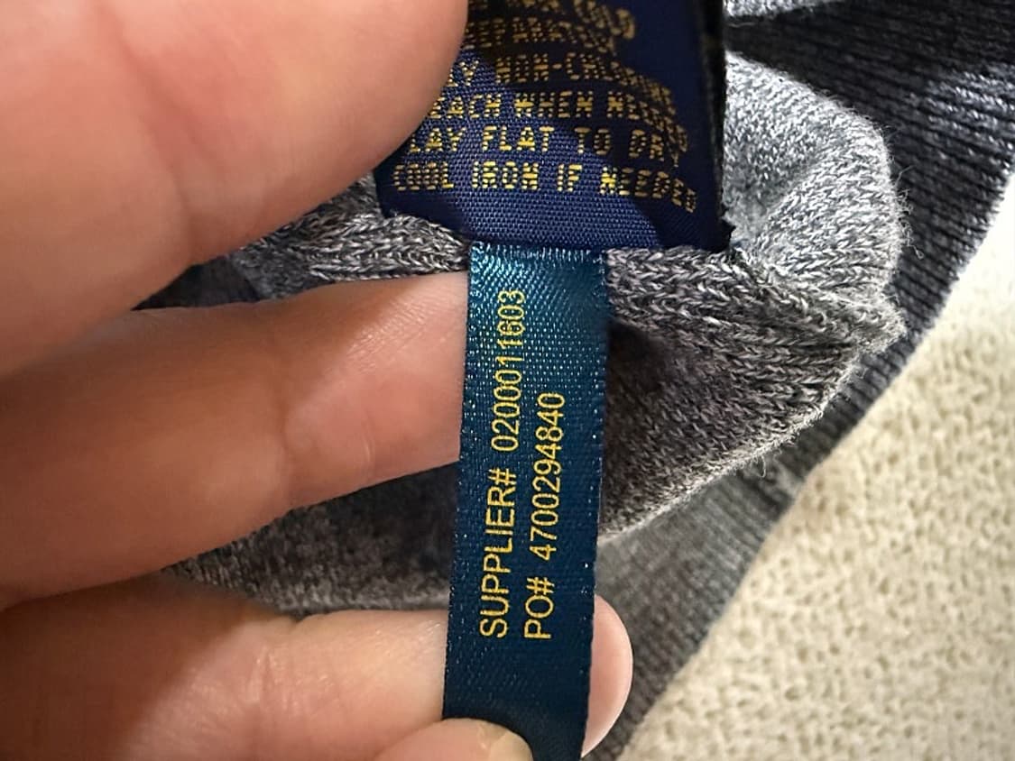 폴로 랄프로렌 니트 티셔츠 남성용 95사이즈 상품이미지5