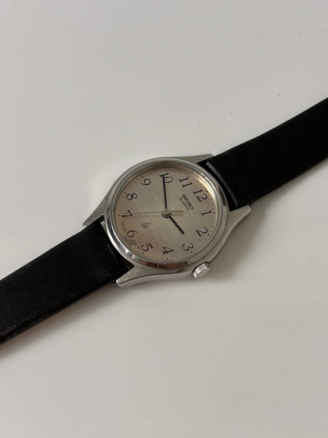 1980s Brushed Dial Silver Ladies Quartz 상품이미지5
