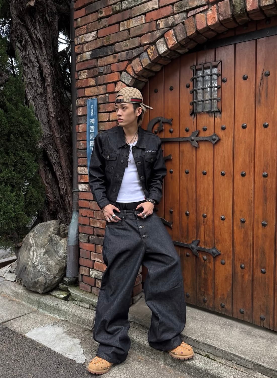 Noremid 데님 자켓 팝니다 상품이미지1