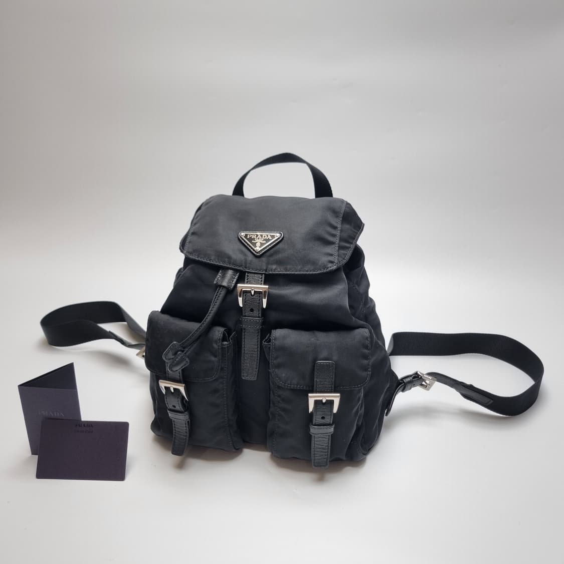 프라다 리나일론 사피아노 백팩 스몰 ( 1BZ677 ) 상품이미지2