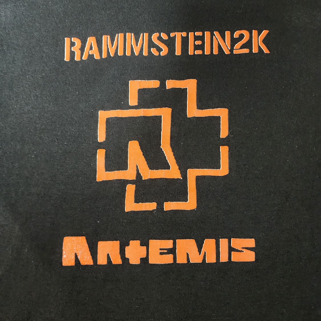 [L] 90s 람슈타인 rammstein 빈티지 로고 밴드티 상품이미지2