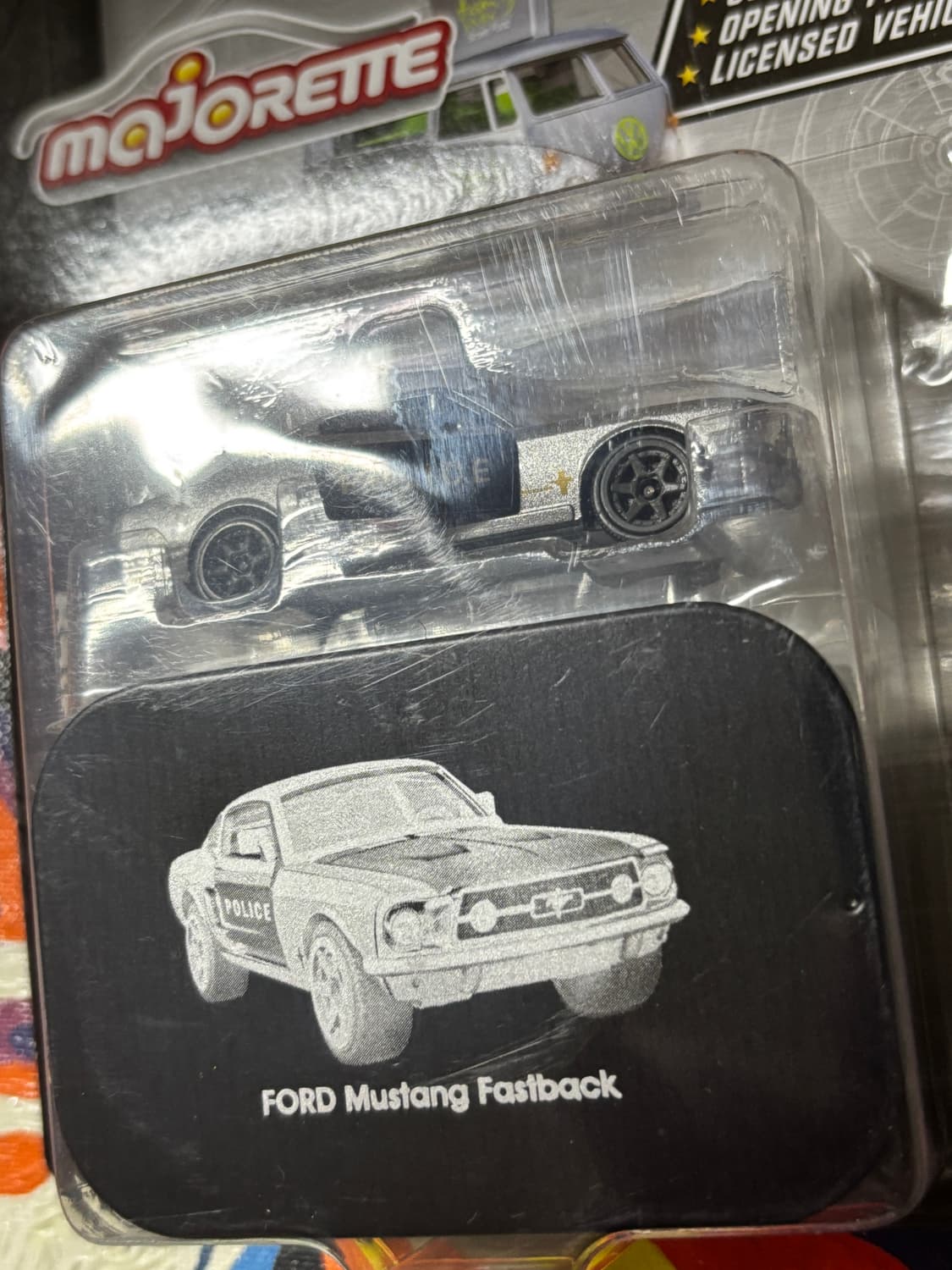 미개봉) 포드 머스탱 패스트백 다이캐스트 인테리어 소품 마조렛 상품이미지5