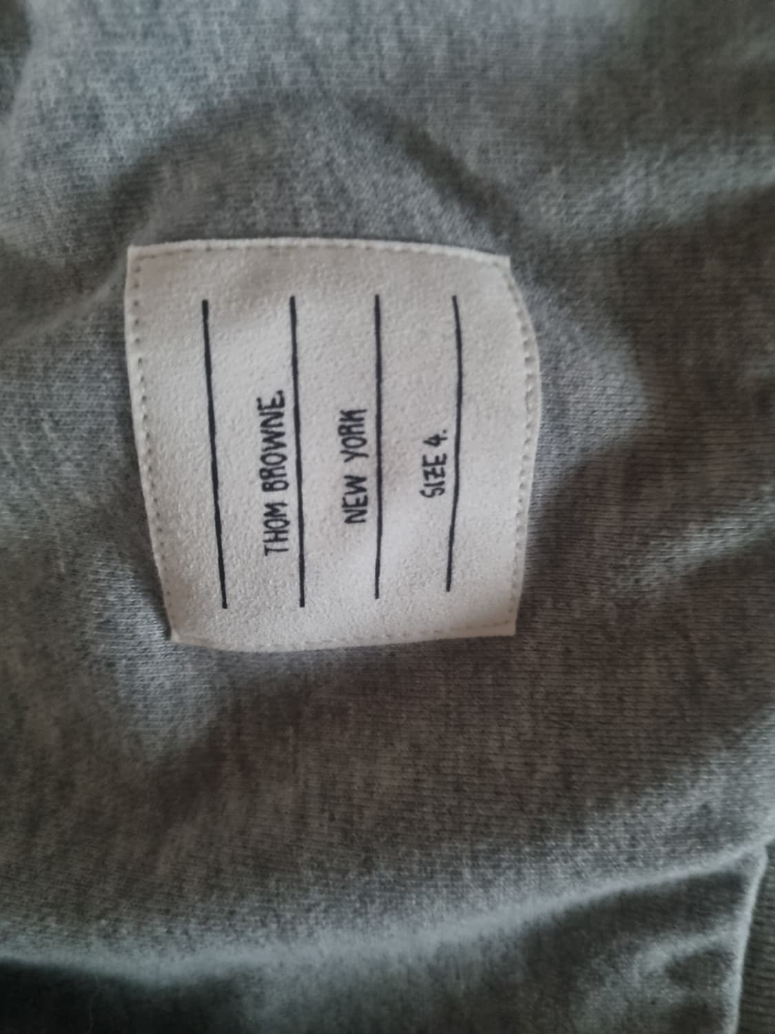 톰브라운 맨투맨그레이.  L/XL.  (오늘만이가격) 상품이미지4