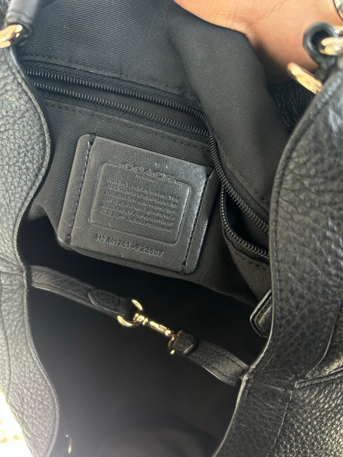 코치 미니 토트백 상품이미지8