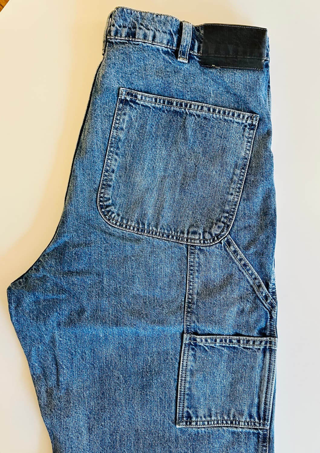 아워레가시 조이너 트라우저 쉐도우 워시 데님 50사이즈 신품급 카펜터 상품이미지6