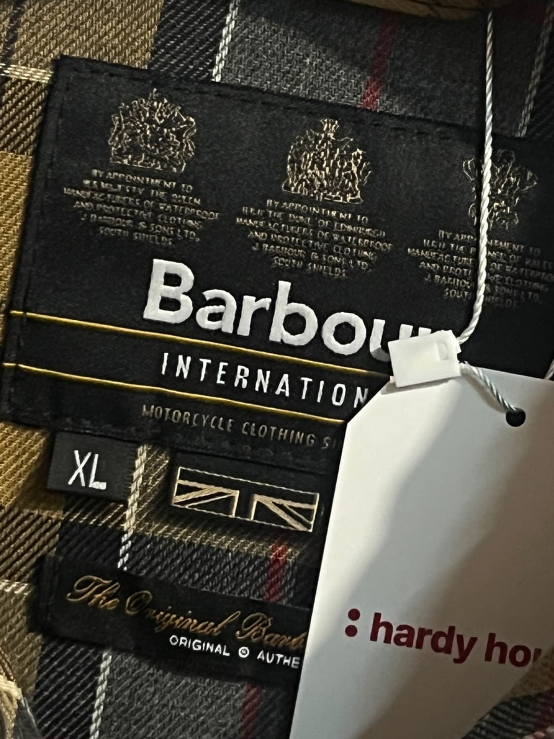 바버 인터내셔널 슬림 왁스 자켓 상품이미지6